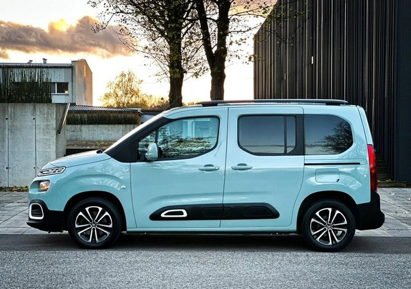 Citroen Berlingo cena 62500 przebieg: 155000, rok produkcji 2018 z Łódź małe 466